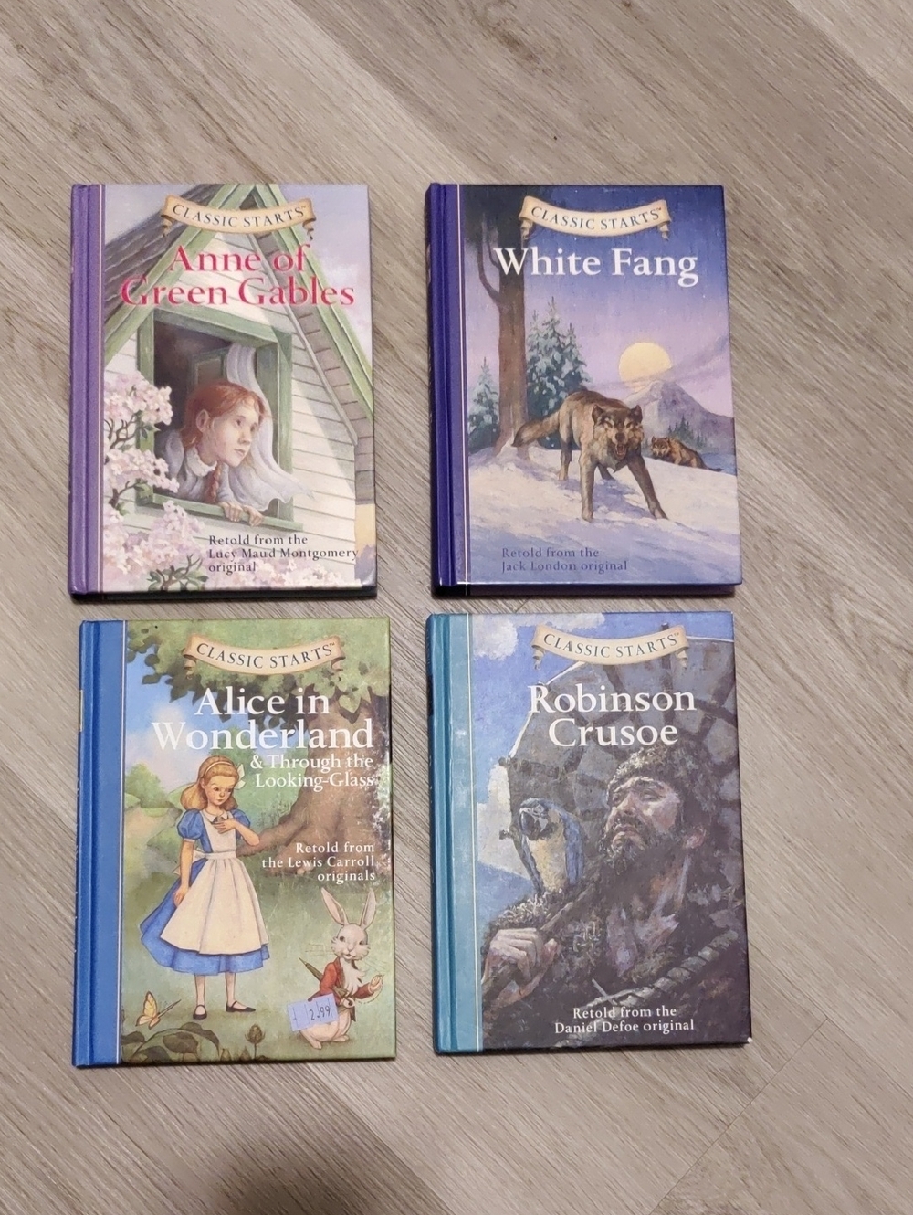 Assorted Lot Of "Classic Starts" Books For Young Readers.